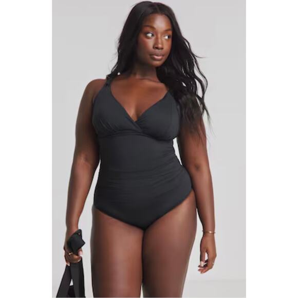 Magisculpt One Piece Swimsuit Black - Size 20 - SW1 - Picture 1 of 10